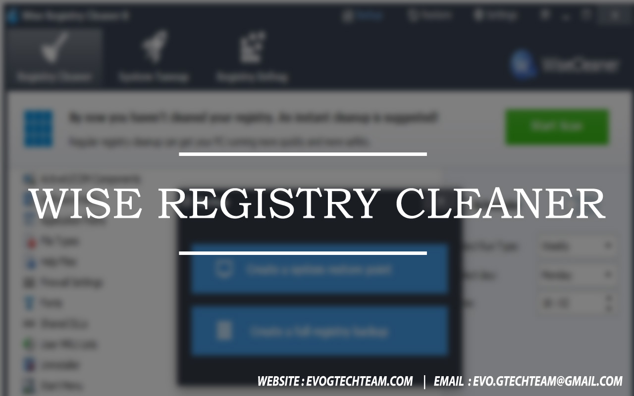 Wise Registry Clean下载 | 注册表清理工具